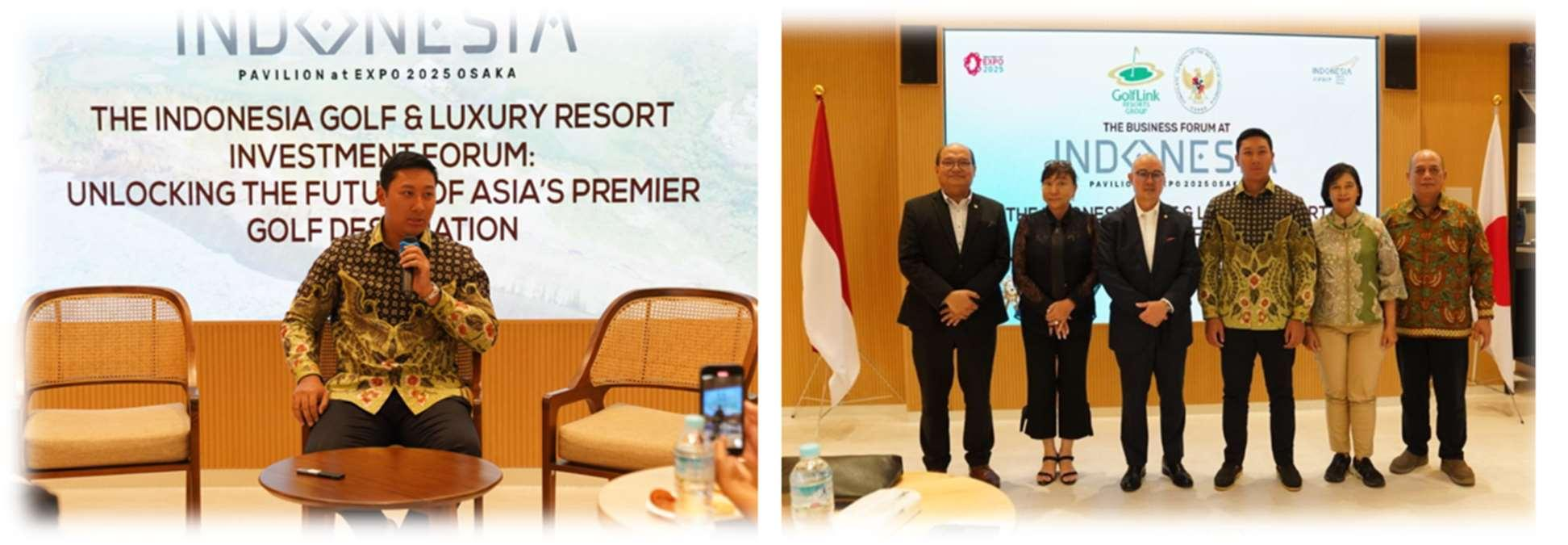 PT Intra Golflink Resorts Tbk Brings Indonesia's Golf Tourism Vision to the World Stage  at World Expo 2025, Osaka