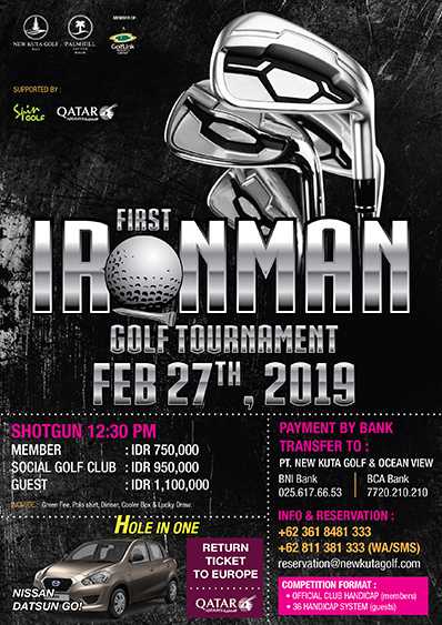 First Iron Man Golf Tournament 2019