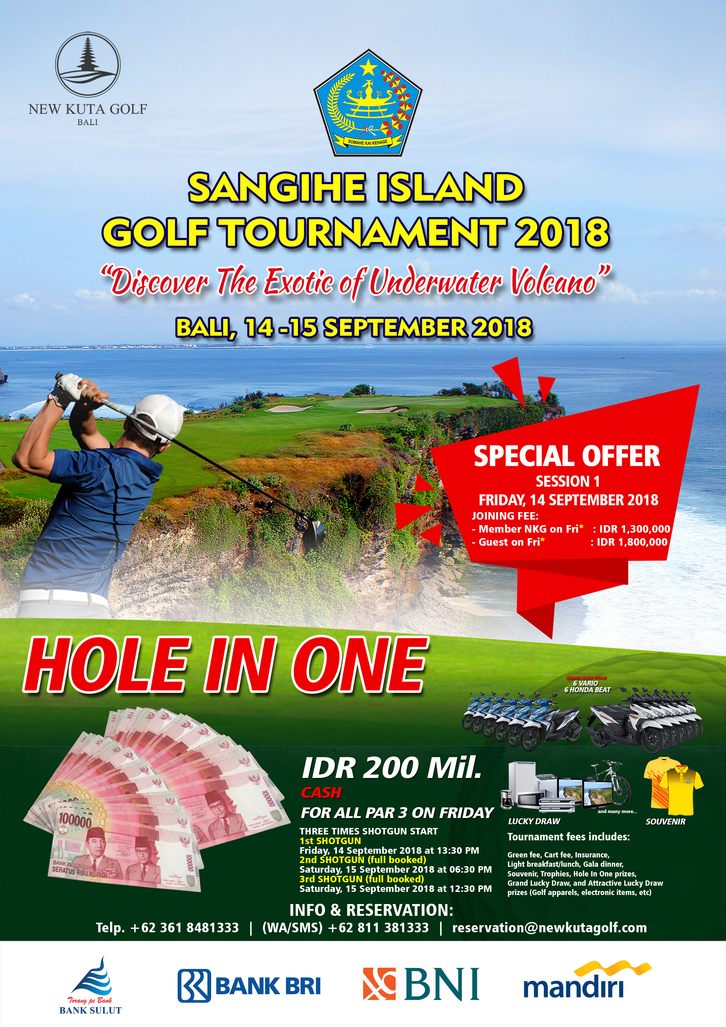 SANGIHE ISLAND GOLF TOURNAMENT 2018